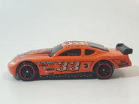 2009 Hot Wheels Circle Tracker Orange Die Cast Toy Car Vehicle