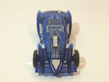 2006 Hot Wheels 2005 X‑Raycers Burl-Esque Translucent Blue Die Cast Toy Car Vehicle