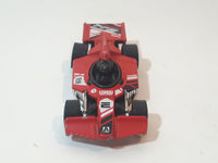 2019 Hot Wheels Track Builder Formula Flashback Red Die Cast Toy Race Car Vehicle