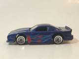 2007 Hot Wheels Mustang Cobra Metalflake Dark Blue Die Cast Toy Car Vehicle