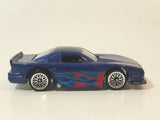 2007 Hot Wheels Mustang Cobra Metalflake Dark Blue Die Cast Toy Car Vehicle