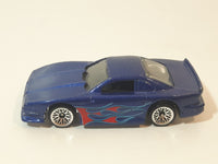 2007 Hot Wheels Mustang Cobra Metalflake Dark Blue Die Cast Toy Car Vehicle