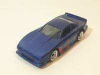 2007 Hot Wheels Mustang Cobra Metalflake Dark Blue Die Cast Toy Car Vehicle