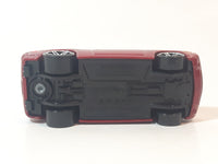 2007 Hot Wheels Dodge Challenger Concept Metalflake Dark Red Die Cast Toy Muscle Car Vehicle