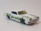 2019 Hot Wheels HW Flames '69 Ford Torino Talladega White Die Cast Toy Muscle Car Vehicle