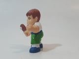 1990s Ping Pong Table Tennis Player 1 3/4" Tall PVC Toy Figure