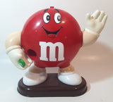 1992 Mars M&M's Red Character 8 1/2" Tall Plastic Candy Dispenser