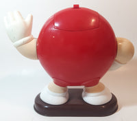 1992 Mars M&M's Red Character 8 1/2" Tall Plastic Candy Dispenser