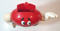 1992 Mars M&M's Red Character 8 1/2" Tall Plastic Candy Dispenser