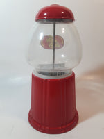 Jelly Belly Glass Globe 9" Tall Metal Candy Dispenser Gumball Machine