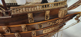 Vintage Napoleon Highly Detailed 36" Long Tall Ship Model