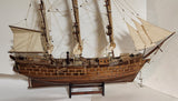 Vintage Napoleon Highly Detailed 36" Long Tall Ship Model