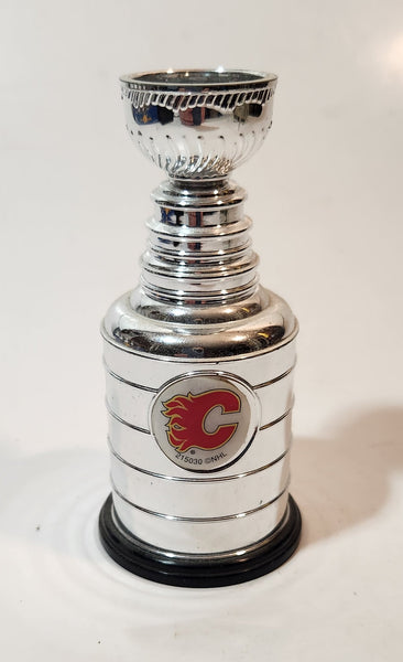 NHL Ice Hockey Team Calgary Flames 4" Tall Stanley Cup Trophy Labatt's Blue Beer Promo