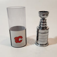 2010 Budweiser NHL Ice Hockey Team Calgary Flames 3 1/4" Tall Plastic Stanley Cup Trophy NO USB