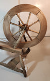 Antique Primitive 19th Century Wood Spinning Wheel 23" Tall