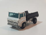 Yatming Wrecker Salvage Tow Truck Black and White Die Cast Toy Car Wrecking Towing Vehicle