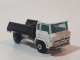 Yatming Wrecker Salvage Tow Truck Black and White Die Cast Toy Car Wrecking Towing Vehicle