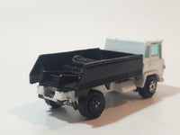 Yatming Wrecker Salvage Tow Truck Black and White Die Cast Toy Car Wrecking Towing Vehicle