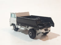 Yatming Wrecker Salvage Tow Truck Black and White Die Cast Toy Car Wrecking Towing Vehicle