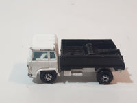 Yatming Wrecker Salvage Tow Truck Black and White Die Cast Toy Car Wrecking Towing Vehicle