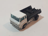 Yatming Wrecker Salvage Tow Truck Black and White Die Cast Toy Car Wrecking Towing Vehicle