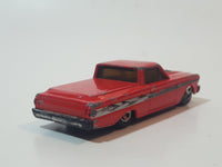 2011 Hot Wheels '65 Ford Ranchero Truck Red Die Cast Toy Car Vehicle