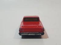 2011 Hot Wheels '65 Ford Ranchero Truck Red Die Cast Toy Car Vehicle