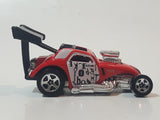 2000 Hot Wheels Secret Code Fiat 500c Red Die Cast Toy Race Car Vehicle