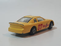 Maisto Chevrolet Monte Carlo # 07 Yellow Die Cast Toy Race Car Vehicle