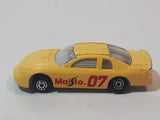 Maisto Chevrolet Monte Carlo # 07 Yellow Die Cast Toy Race Car Vehicle