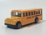 Yatming No. 1502 School Bus Yellow Die Cast Toy Car Vehicle