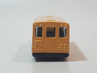 Yatming No. 1502 School Bus Yellow Die Cast Toy Car Vehicle