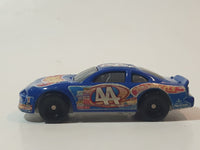 2000 Hot Wheels Racer Nascar #44 7/20 Blue Die Cast Toy Race Car Vehicle McDonald's Happy Meal