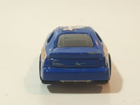 2000 Hot Wheels Racer Nascar #44 7/20 Blue Die Cast Toy Race Car Vehicle McDonald's Happy Meal