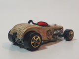 2000 Hot Wheels First Editions Deuce Roadster Gold Die Cast Toy Hot Rod Car Vehicle