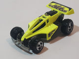 2002 Hot Wheels Shock Factor Mojave Racing Fluorescent Yellow & Black Die Cast Toy Car Vehicle