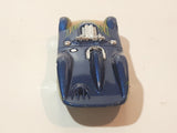 2000 Hot Wheels Fireball Turbolence Metalflake Blue Die Cast Toy Race Car Vehicle