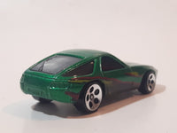 2001 Hot Wheels Porsche 928 P-928 Metalflake Green Die Cast Toy Car Vehicle