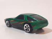 2001 Hot Wheels Porsche 928 P-928 Metalflake Green Die Cast Toy Car Vehicle