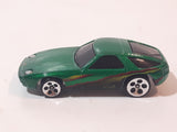 2001 Hot Wheels Porsche 928 P-928 Metalflake Green Die Cast Toy Car Vehicle