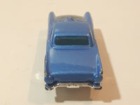 1998 Hot Wheels Tattoo Machines '57 T-Bird Metalflake Blue Die Cast Toy Car Vehicle