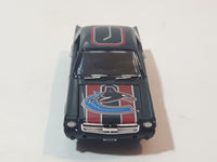 ERTL RC2 1964 1965 Ford Mustang Vancouver Canucks NHL Ice Hockey Team Dark Blue Die Cast Toy Car Vehicle with Opening Hood