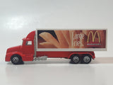 1998 Hot Wheels Haulers McDonald's Delivery Truck Large Fries Red Die Cast Toy Car Vehicle