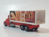 1998 Hot Wheels Haulers McDonald's Delivery Truck Large Fries Red Die Cast Toy Car Vehicle