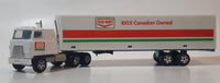 Very Rare ERTL Co-op 100% Canadian Owned Semi Truck and Trailer White Die Cast Toy Car Vehicle