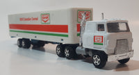 Very Rare ERTL Co-op 100% Canadian Owned Semi Truck and Trailer White Die Cast Toy Car Vehicle