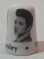 Elvis Presley The King Porcelain Thimble