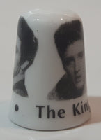 Elvis Presley The King Porcelain Thimble