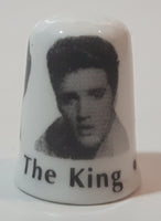 Elvis Presley The King Porcelain Thimble