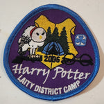 Girl Guides 2006 Laity District Camp Harry Potter 3" x 3" Embroidered Fabric Patch Badge